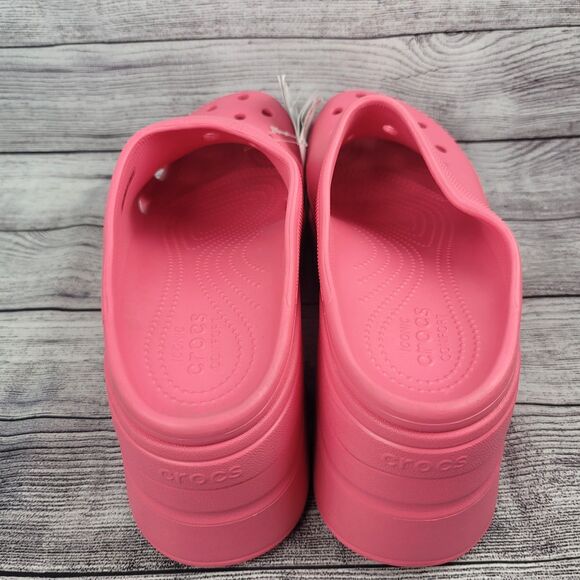 Crocs Siren Clog High Heel Sandal Hyper Pink 208547-6VZ (Men\'s 13) {#2} main image 6